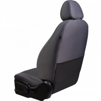 5 949 р. Комплект чехлов сидений (ДУБЛИН Жаккард)  Chevrolet Aveo T250 седан рестайлинг (2006-2011) (Серый)  с доставкой в г. Керчь. Увеличить фотографию 5