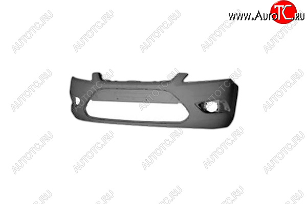 2 169 р. Бампер передний GAMMA Ford Focus 2 универсал рестайлинг (2007-2011) (Неокрашенный)  с доставкой в г. Керчь