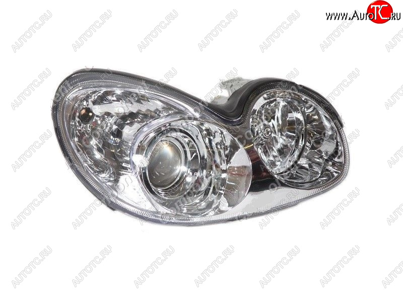 5 549 р. Правая фара GAMMA Hyundai Sonata EF рестайлинг ТагАЗ (2001-2013)  с доставкой в г. Керчь