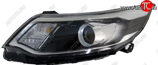 7 949 р. Левая фара (корректор, линзован) BODYPARTS  KIA Rio  3 QB (2015-2017) рестайлинг седан  с доставкой в г. Керчь