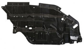 649 р. Левая защита картера двигателя BODYPARTS  Toyota Camry  XV50 (2011-2014) дорестайлинг  с доставкой в г. Керчь. Увеличить фотографию 2