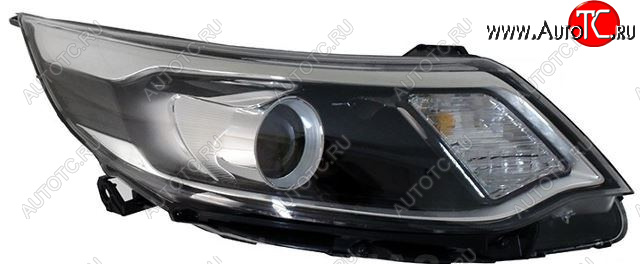 5 999 р. Правая фара (корректор, линзован) BodyParts  KIA Rio  3 QB (2015-2017) рестайлинг седан  с доставкой в г. Керчь