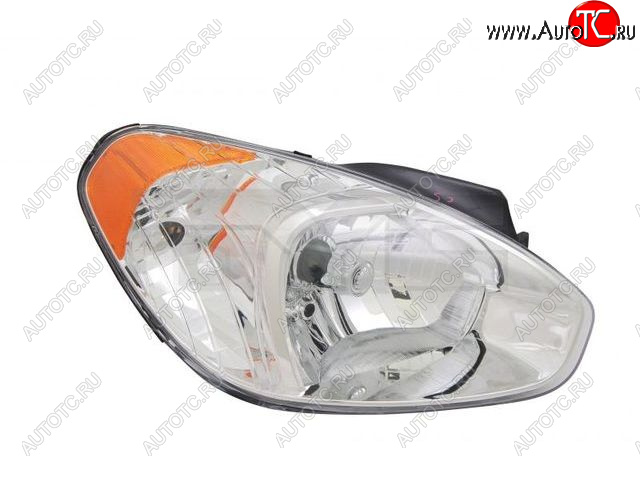3 499 р. Фара правая (линзован) BODYPARTS Hyundai Verna 2 MC седан (2005-2011)  с доставкой в г. Керчь