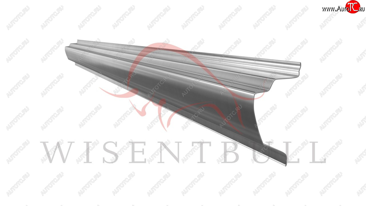 2 189 р. Ремонтный левый порог Wisentbull Peugeot 407 седан (2004-2010)  с доставкой в г. Керчь