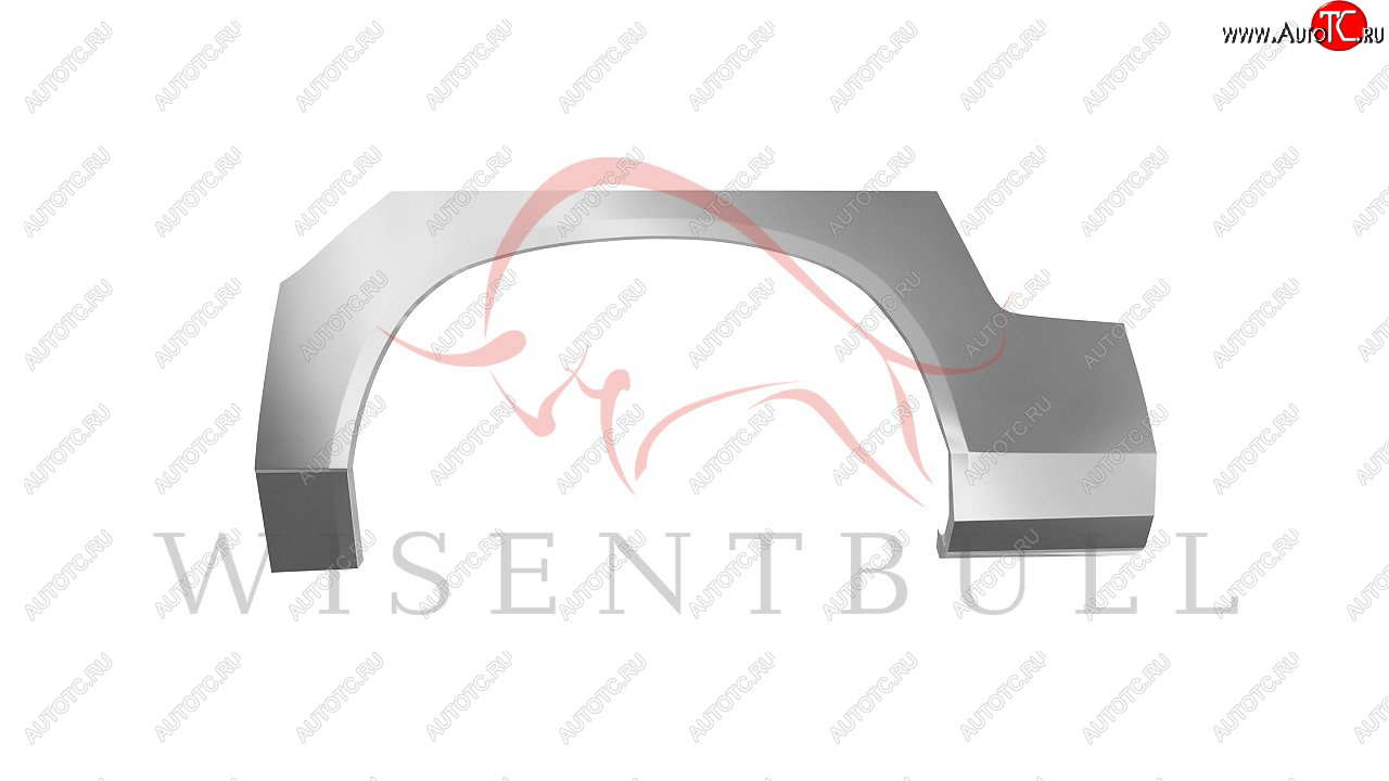 2 189 р. Левая задняя ремонтная арка (внешняя) Wisentbull  Cadillac Escalade  GMT820 джип 5 дв. (2001-2006) короткая база  с доставкой в г. Керчь