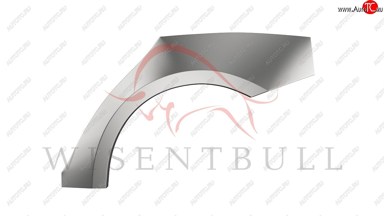 2 189 р. Левая задняя ремонтная арка (внешняя) Wisentbull  CITROEN C4  B7 (2013-2022) седан дорестайлинг, седан рестайлинг  с доставкой в г. Керчь