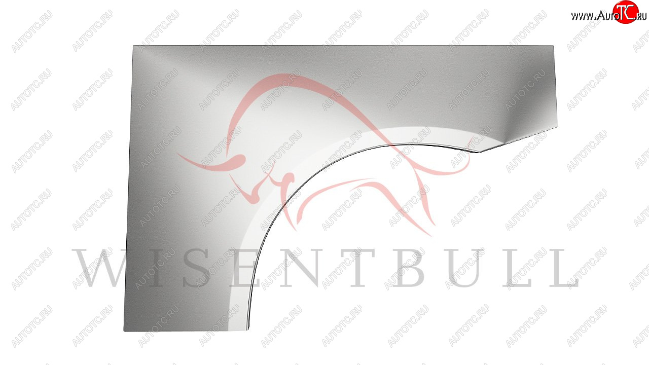 2 189 р. Левая задняя ремонтная арка (внешняя) Wisentbull  Fiat Punto  188 (1999-2007) хэтчбэк 3 дв. дорестайлинг, хэтчбэк 3 дв. рестайлинг  с доставкой в г. Керчь