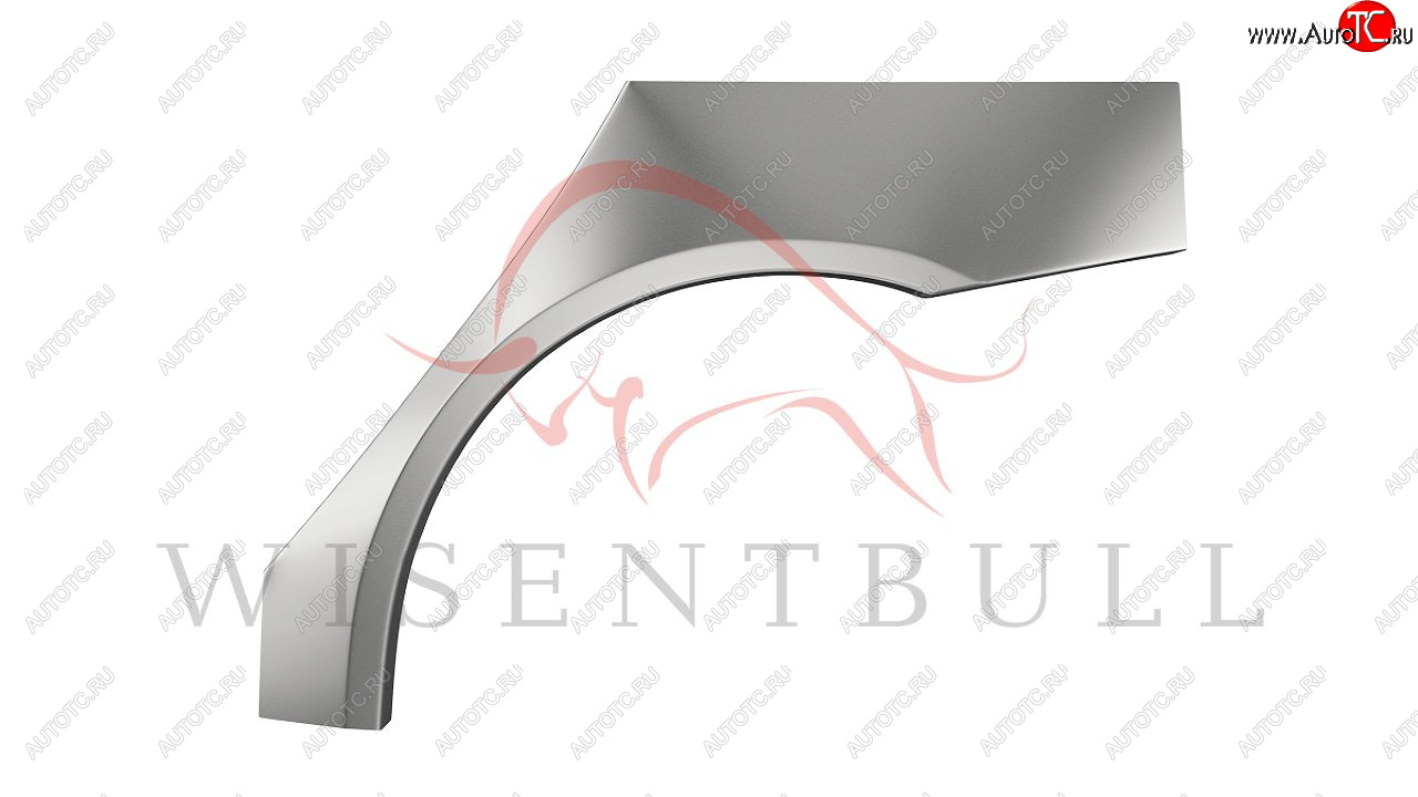 2 189 р. Левая задняя ремонтная арка (внешняя) Wisentbull  Fiat Punto  188 (1999-2007) хэтчбэк 5 дв. дорестайлинг, хэтчбэк 5 дв. рестайлинг  с доставкой в г. Керчь