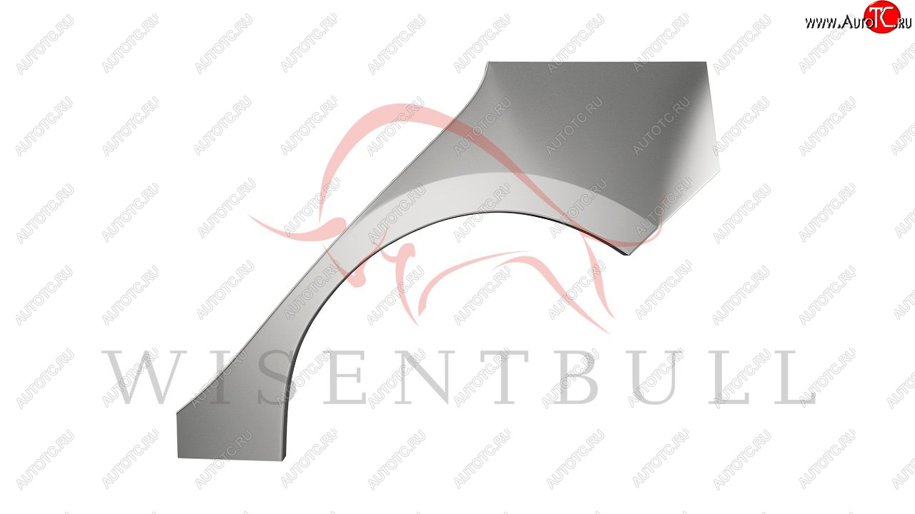 2 189 р. Левая задняя ремонтная арка (внешняя) Wisentbull  Hyundai Solaris  RBr (2010-2017) хэтчбэк дорестайлинг, хэтчбэк рестайлинг  с доставкой в г. Керчь