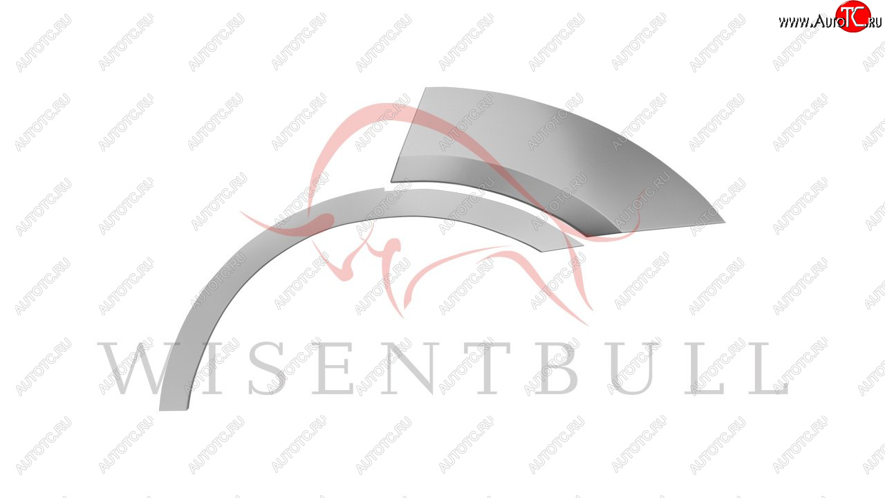 2 189 р. Левая задняя ремонтная арка (внешняя) Wisentbull  INFINITI EX35  J50 (2007-2013)  с доставкой в г. Керчь