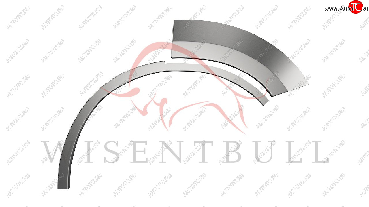 2 189 р. Левая задняя ремонтная арка (внешняя) Wisentbull  INFINITI FX50  S50 (2003-2008)  с доставкой в г. Керчь