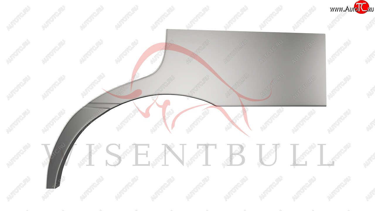 2 189 р. Левая задняя ремонтная арка (внешняя) Wisentbull  KIA Rio  1 DC (2002-2005) рестайлинг седан  с доставкой в г. Керчь