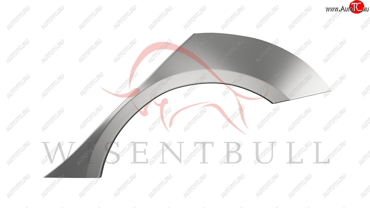 2 189 р. Левая задняя ремонтная арка (внешняя) Wisentbull  KIA Rio  3 QB (2011-2017) дорестайлинг седан, рестайлинг седан  с доставкой в г. Керчь