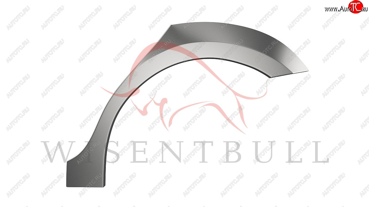 2 189 р. Левая задняя ремонтная арка (внешняя) Wisentbull  KIA Ceed  1 ED (2006-2012) дорестайлинг универсал, рестайлинг универсал  с доставкой в г. Керчь