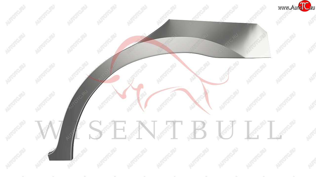 2 189 р. Левая задняя ремонтная арка (внешняя) Wisentbull  KIA Cerato  1 LD (2003-2008) седан дорестайлинг, хэтчбэк, седан рестайлинг  с доставкой в г. Керчь
