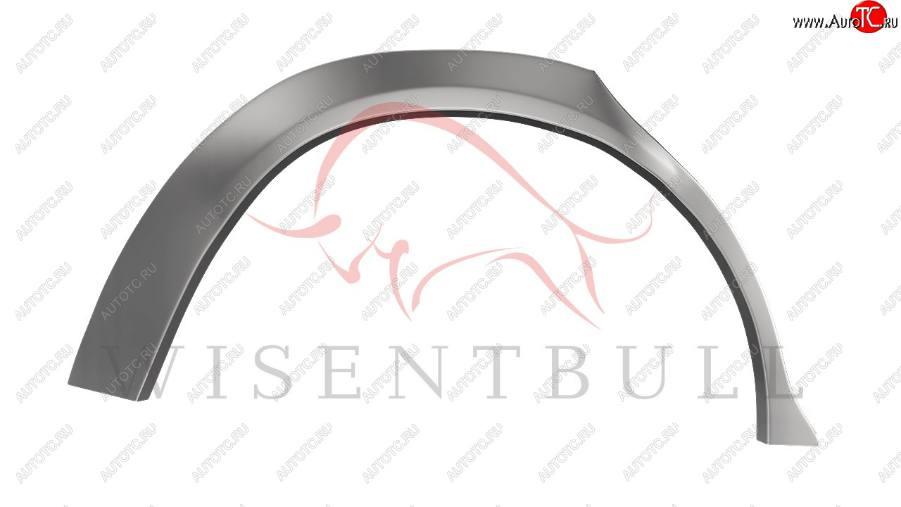 2 189 р. Левая задняя ремонтная арка (внешняя) Wisentbull KIA Shuma (2001-2004)  с доставкой в г. Керчь