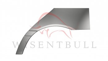 Левая задняя ремонтная арка (внешняя) Wisentbull Mercedes-Benz C-Class  S203 (2001-2008) дорестайлинг универсал, рестайлинг универсал