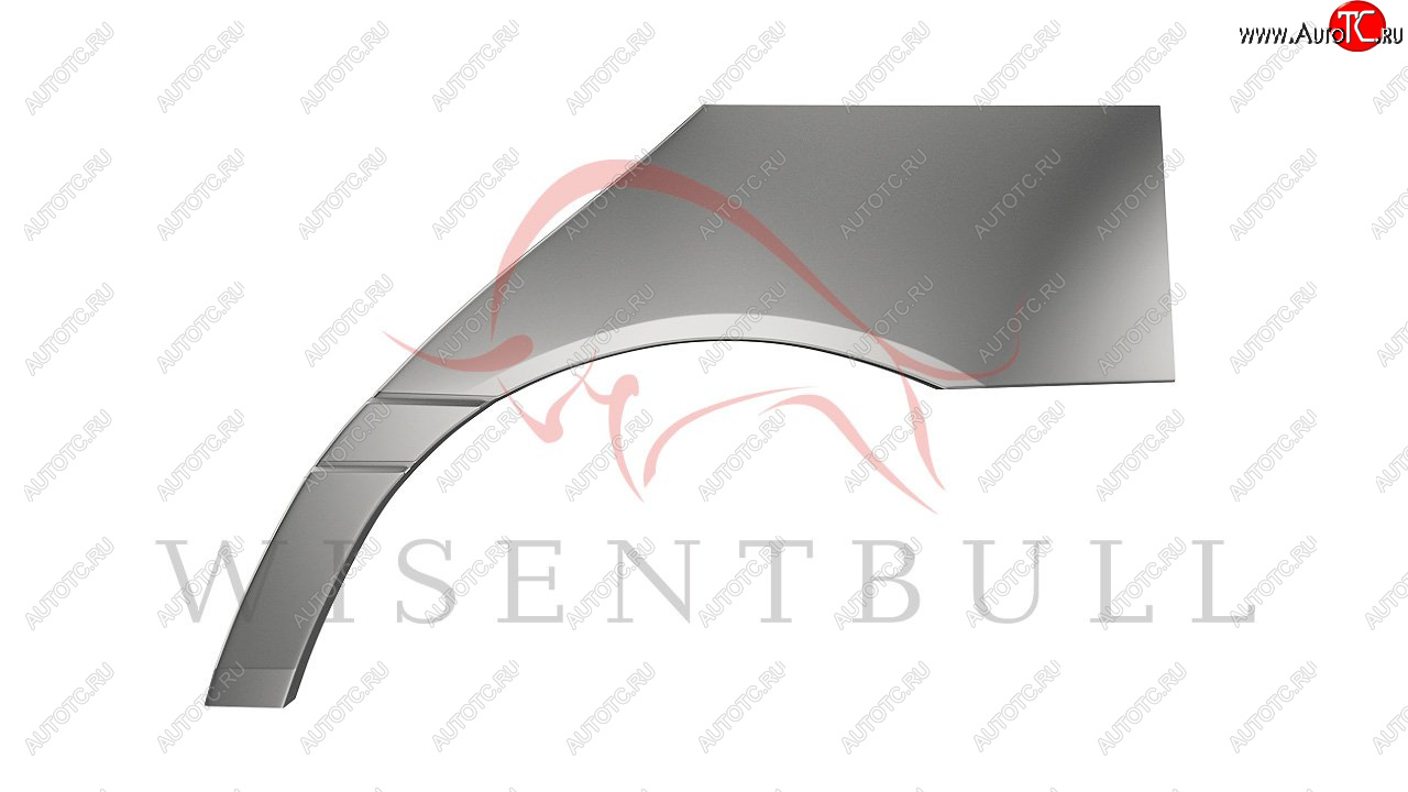 2 189 р. Левая задняя ремонтная арка (внешняя) Wisentbull  Mercedes-Benz C-Class  S203 (2001-2008) дорестайлинг универсал, рестайлинг универсал  с доставкой в г. Керчь