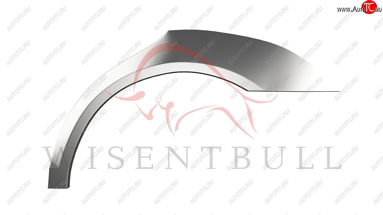 2 189 р. Левая задняя ремонтная арка (внешняя) Wisentbull Mercedes-Benz S class W221 (2006-2013)  с доставкой в г. Керчь