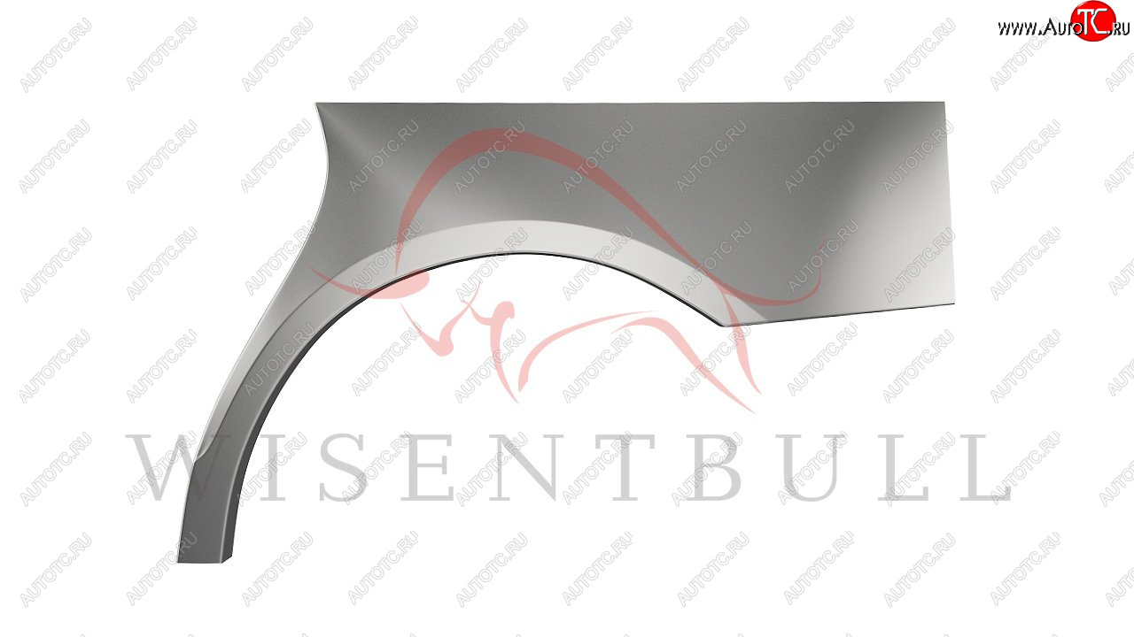 2 189 р. Левая задняя ремонтная арка (внешняя) Wisentbull  Mercedes-Benz S class  X222 (2014-2020) седан дорестайлинг, седан 1-ый рестайлинг, седан 2-ой рестайлинг  с доставкой в г. Керчь