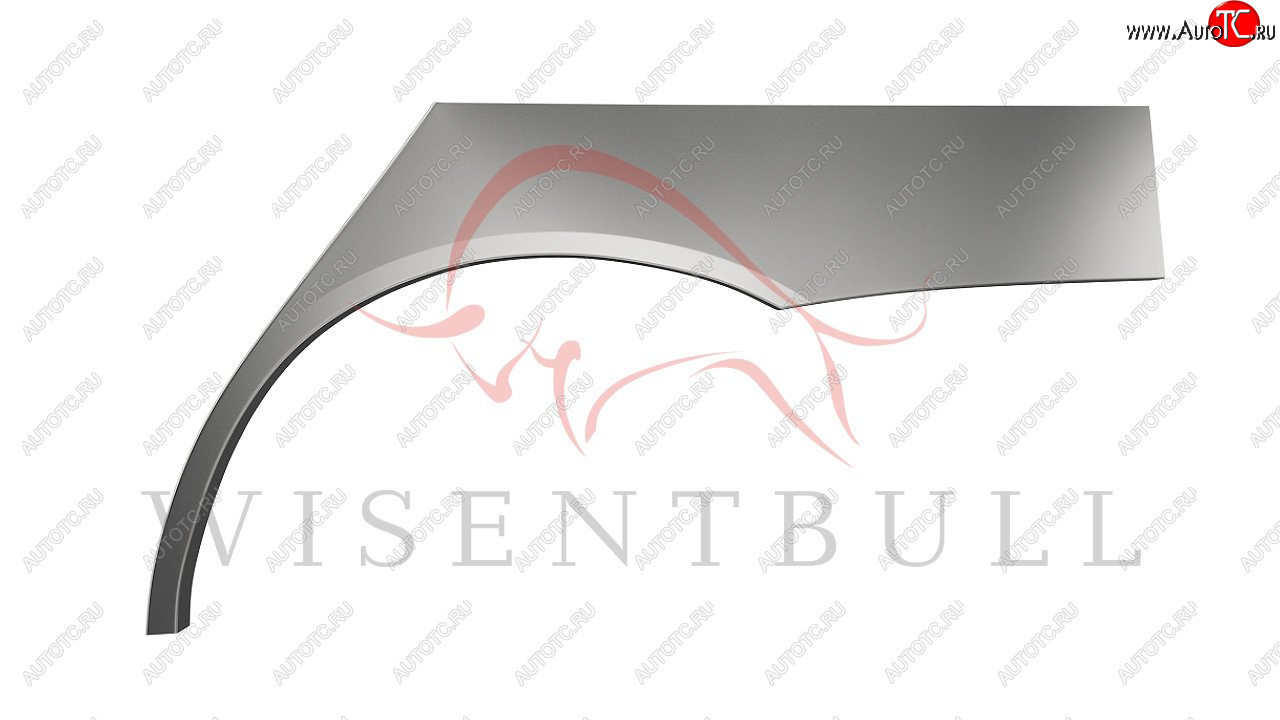 2 189 р. Левая задняя ремонтная арка (внешняя) Wisentbull  Mitsubishi Lancer Evolution ( 8 CT9A,  9 CT9A) (2003-2008) седан  с доставкой в г. Керчь