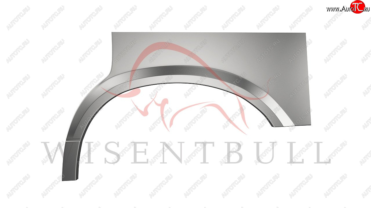 2 189 р. Левая задняя ремонтная арка (внешняя) Wisentbull  Москвич 2141 ( (Святогор)) (1985-2002)  дорестайлинг, рестайлинг  с доставкой в г. Керчь