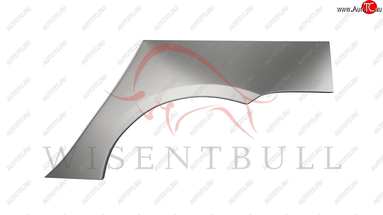 2 189 р. Левая задняя ремонтная арка (внешняя) Wisentbull  Peugeot 307  универсал (2001-2008) дорестайлинг, рестайлинг  с доставкой в г. Керчь