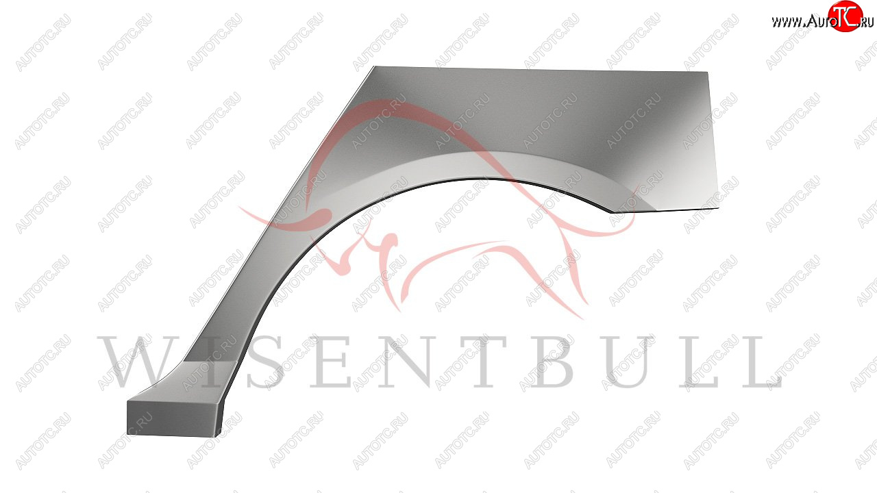 2 189 р. Левая задняя ремонтная арка (внешняя) Wisentbull  Peugeot 407  седан (2004-2010)  с доставкой в г. Керчь