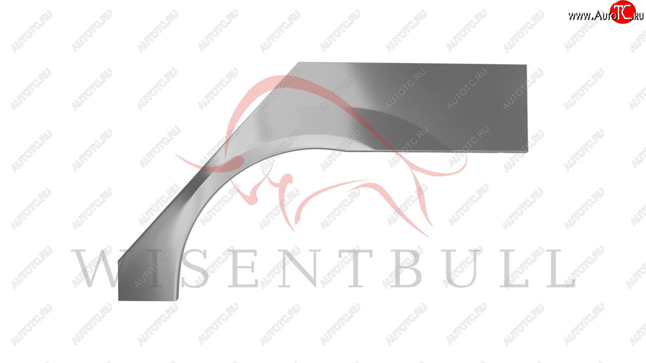 2 189 р. Левая задняя ремонтная арка (внешняя) Wisentbull Renault Symbol седан LB 1-ый рестайлинг (2002-2006)  с доставкой в г. Керчь