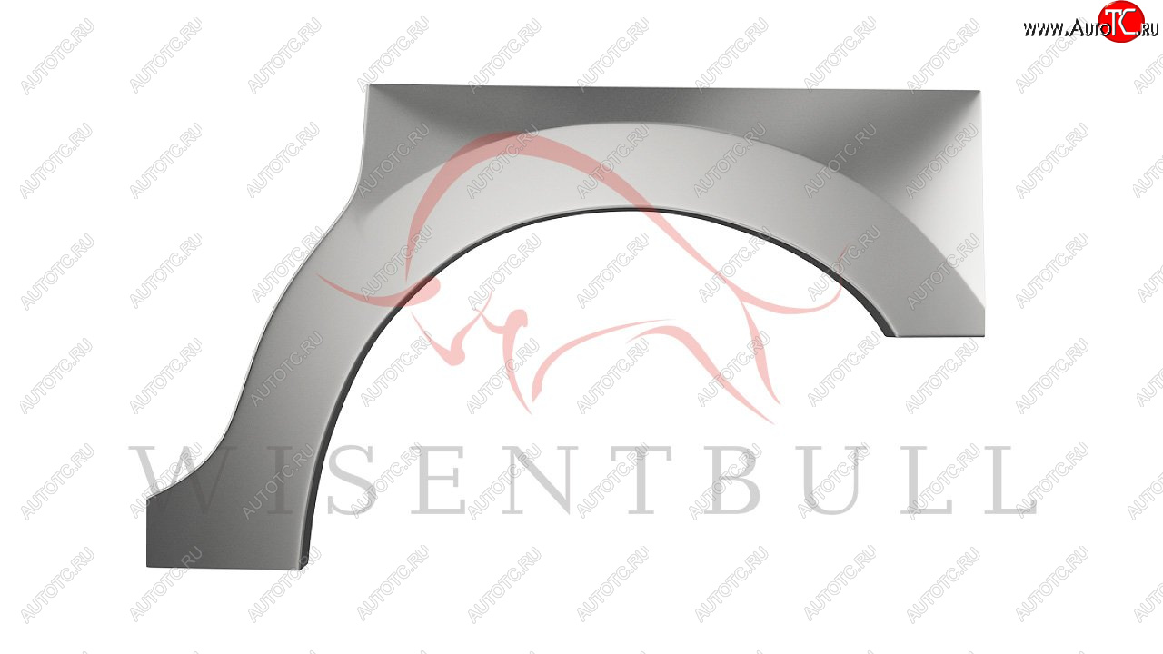 2 189 р. Левая задняя ремонтная арка (внешняя) Wisentbull SSANGYONG Rodius 1 (2004-2013)  с доставкой в г. Керчь