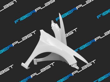 13 989 р. Левое крыло переднее Fiberplast  Acura TSX  CU2 (2008-2014), Honda Accord ( 8 CS,  8 CU,  8 CW) (2008-2013)  с доставкой в г. Керчь. Увеличить фотографию 2