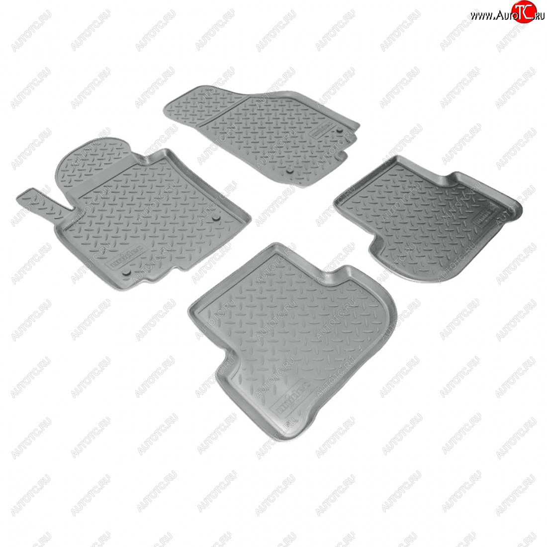 2 759 р. Коврики салонные (5L7) Norplast  Skoda Yeti (2009-2013) (серый)  с доставкой в г. Керчь