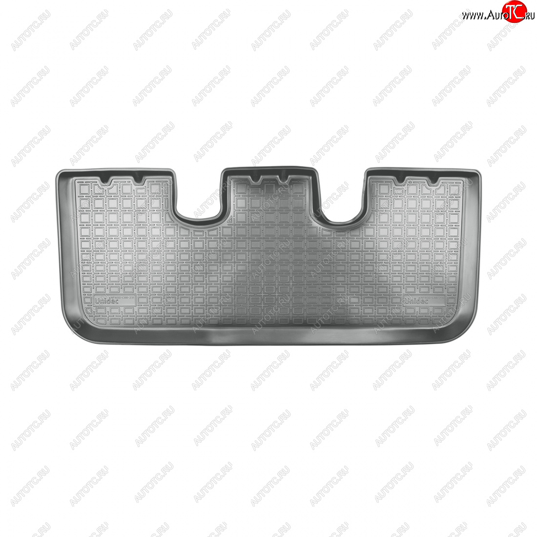 1 339 р. Коврики салонные (3 ряд) Norplast  Toyota Fortuner  AN50/AN60 (2011-2015) 2-ой рестайлинг (серый 3 ряд)  с доставкой в г. Керчь