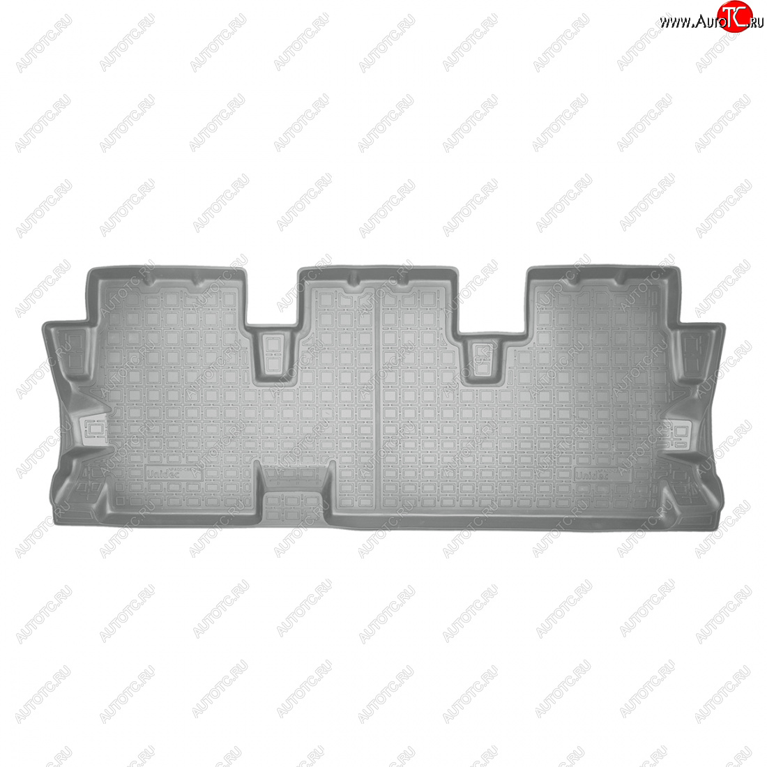 1 339 р. Коврики салонные (3 ряд) Norplast  Toyota Highlander  XU50 (2013-2017) дорестайлинг (серый 3 ряд)  с доставкой в г. Керчь