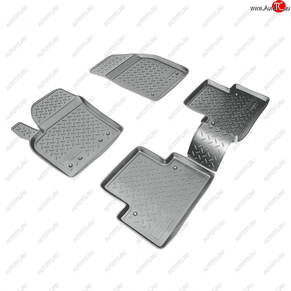 3 369 р. Коврики салонные Norplast  Volvo S40  MS седан (2007-2012) рестайлинг (серый)  с доставкой в г. Керчь