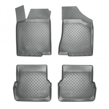 Коврики салонные Norplast Volkswagen Passat ( B3,  B4) (1988-1996) седан, универсал (серый)