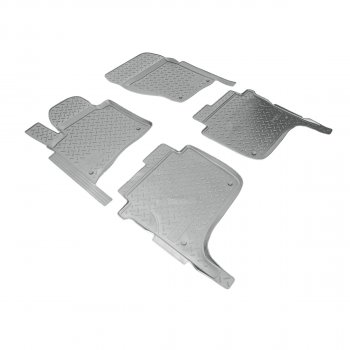 Коврики салонные Norplast Volkswagen Touareg  NF (2010-2014) дорестайлинг (серый)
