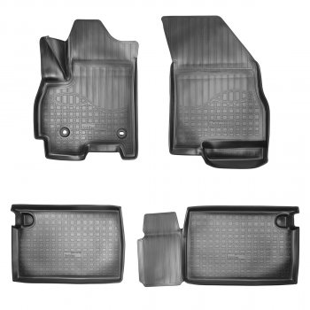 Norplast  Коврики салонные EXEED LX (2021-2025) 1-ый рестайлинг (черный)