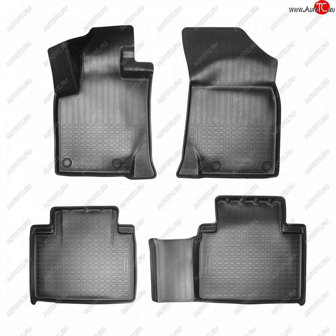 2 199 р. Коврики салонные Norplast  Geely Atlas Pro  NL3 (2019-2025) (черный)  с доставкой в г. Керчь