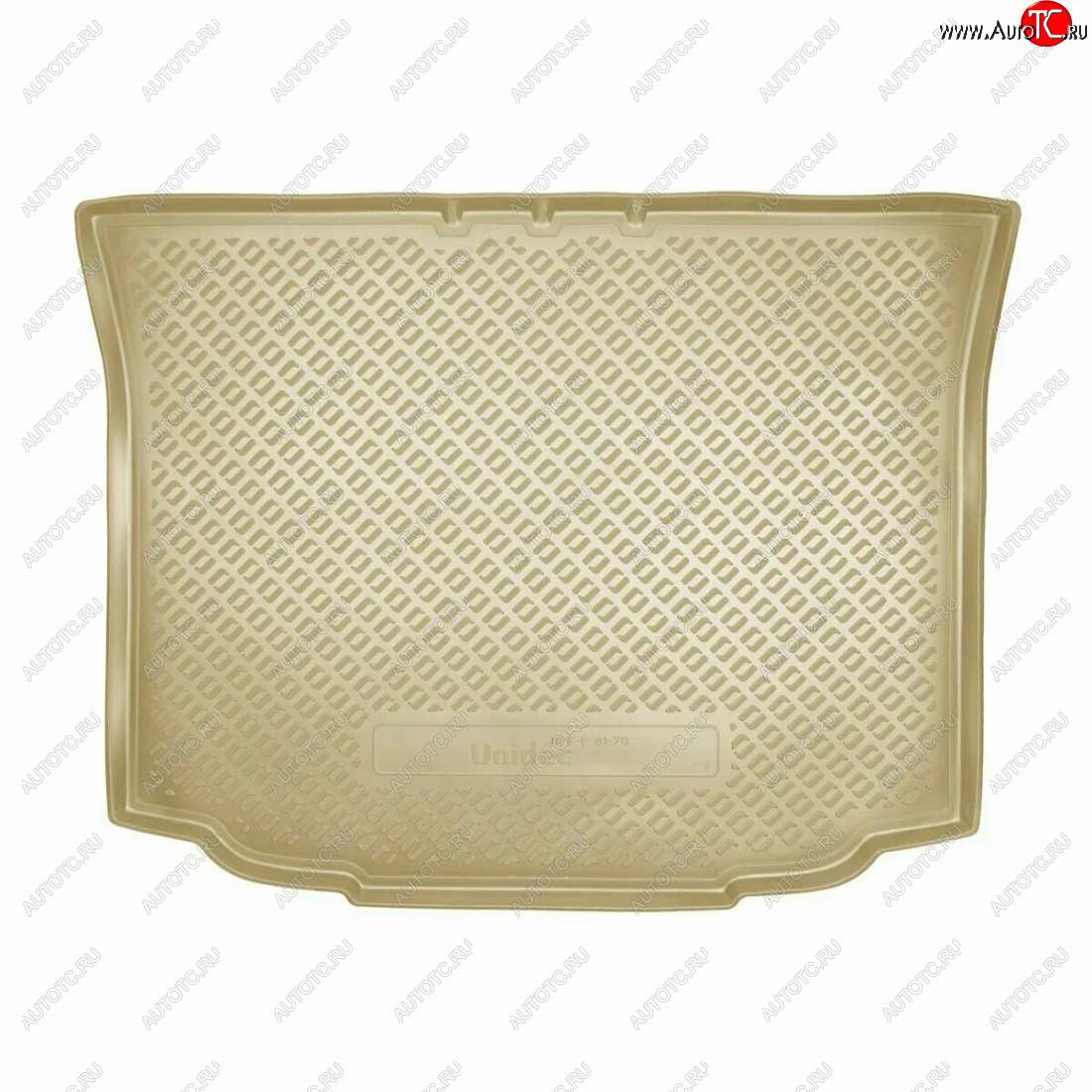 2 199 р. Коврики в багажное отделение Norplast  Skoda Roomster  5J (2006-2010) дорестайлинг (бежевый)  с доставкой в г. Керчь