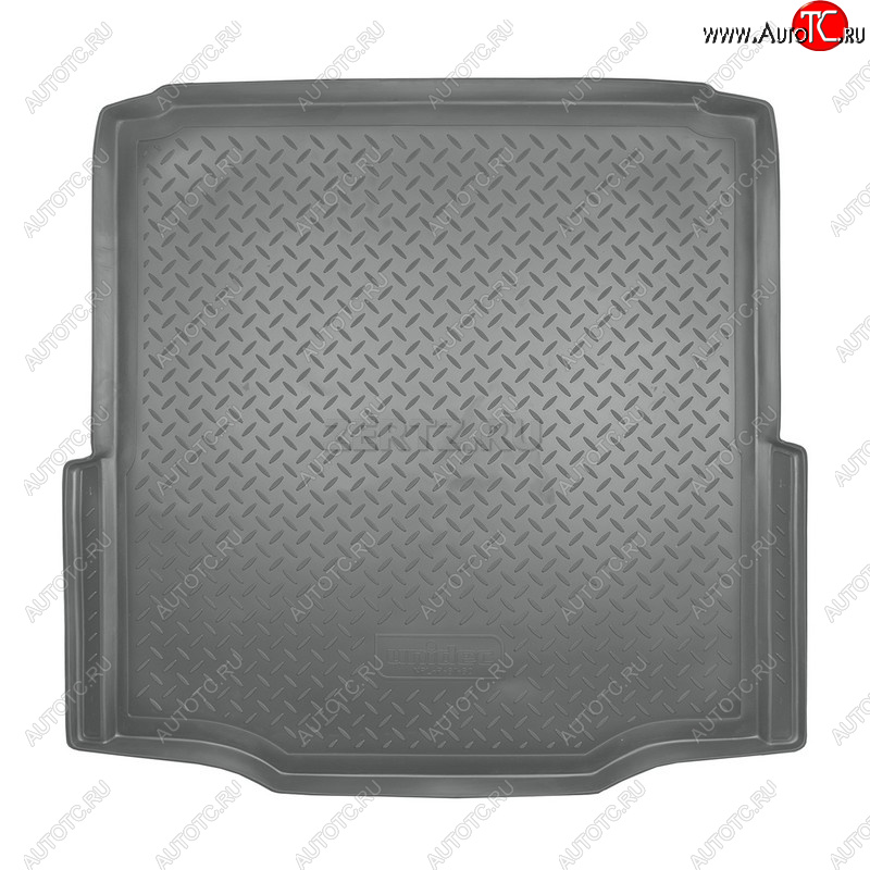 2 389 р. Коврики в багажное отделение Norplast  Skoda Superb  B6 (3T) (2008-2013) лифтбэк дорестайлинг (серый)  с доставкой в г. Керчь