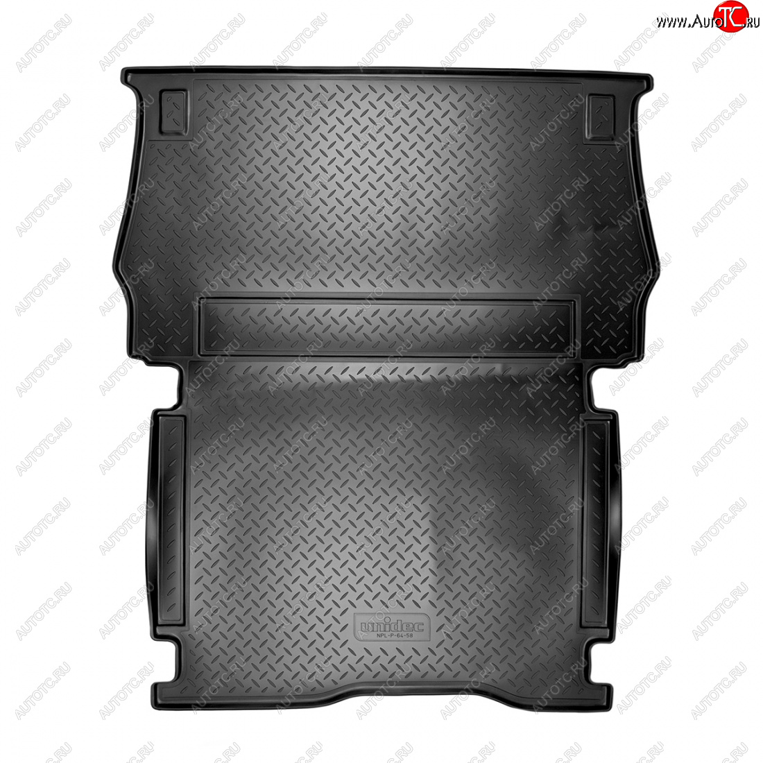 3 189 р. Коврики в багажное отделение для Citroen Berlingo II (B9) (2008) (фургон стандартная база)  npl-p-64-58-1  с доставкой в г. Керчь