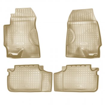 Коврики салонные Norplast Haima 3  HMC7185A (2010-2013) седан (бежевый)