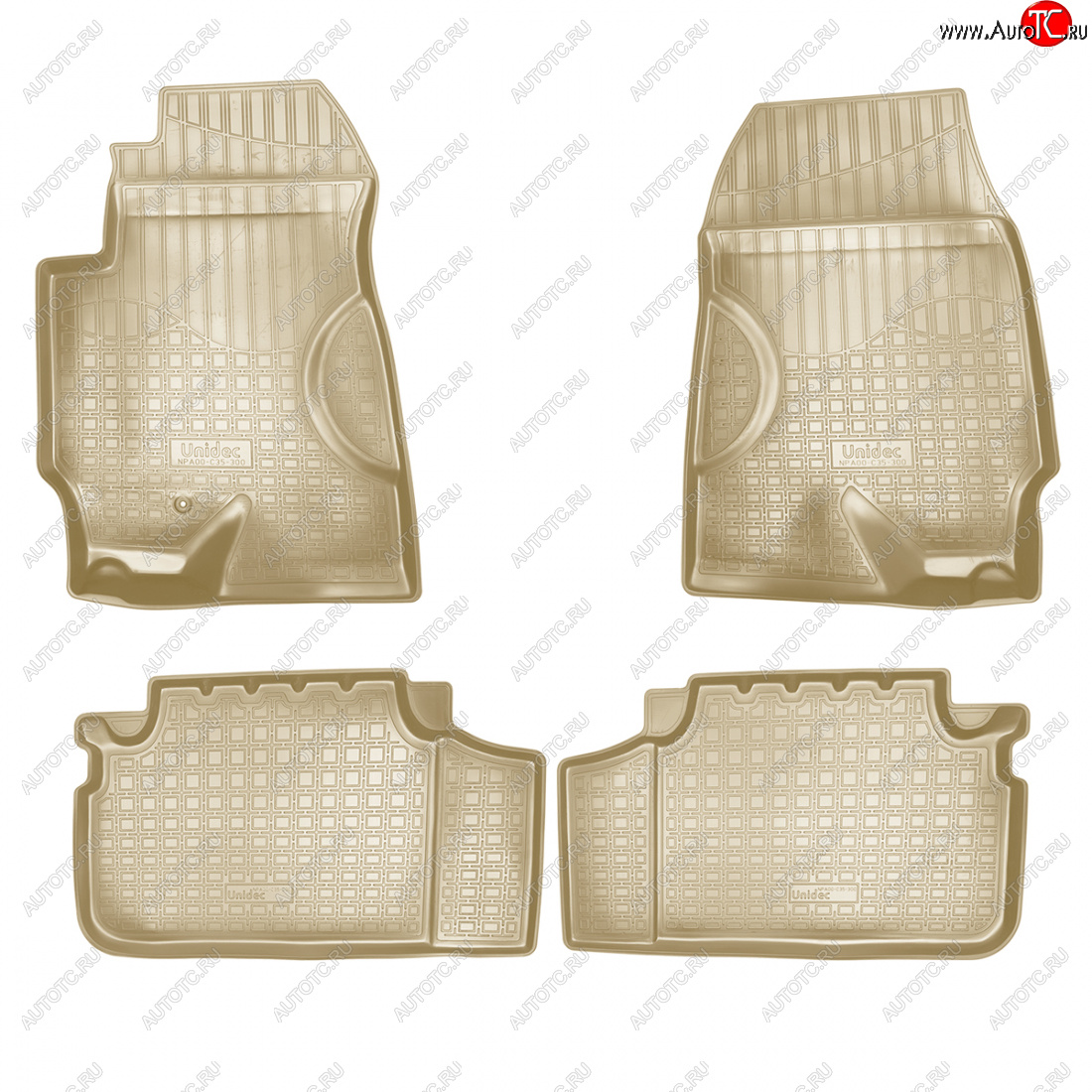3 299 р. Коврики салонные Norplast  Haima 3  HMC7185A (2010-2013) седан (бежевый)  с доставкой в г. Керчь