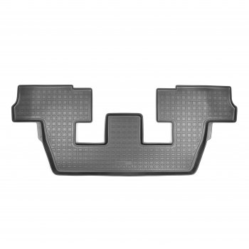 Ковры салона (3 ряд) Norplast Audi Q7  4M (2015-2020) дорестайлинг (черный (3 ряд))