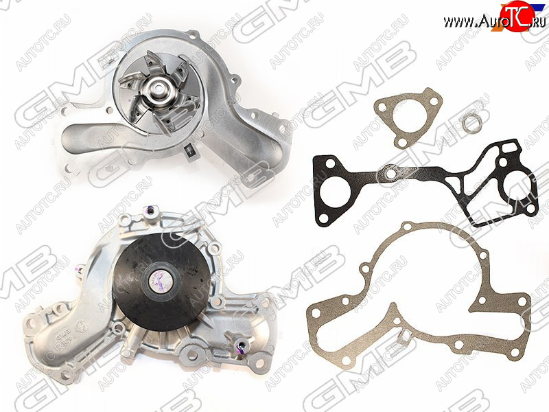 6 999 р. Насос водяного охлаждения с прокладкой 6G727475 GMB  Mitsubishi Montero  V60 - Pajero  3 V60  с доставкой в г. Керчь