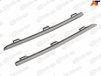 Молдинг решетки Renault Logan 18-22  Sandero 18-22  Logan Stepway 18-  Sandero Stepway 18-22 (Ком DE-GA REN09CL079