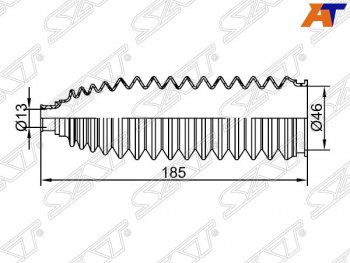 Пыльник рулевой рейки NISSAN ALMERAQASHQATEANA X-TRAIL 00- RH SAT ST-48203-4M525