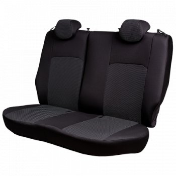 4 949 р. Комплект чехлов для сидений (РЗС 60/40 2П+1Г жаккард) Дублин Lord Autofashion  Chevrolet Cruze  J300 (2009-2015) седан дорестайлинг, седан рестайлинг (черный, вставка Ёж Белая, строчка черная)  с доставкой в г. Керчь. Увеличить фотографию 6