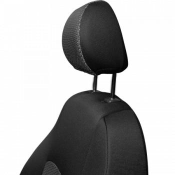 4 649 р. Комплект чехлов для сидений (РЗС 60/40 3Г Жаккард) ДУБЛИН Lord Autofashion Geely Coolray SX11 дорестайлинг (2018-2023) (черный, вставка Зигзаг серая)  с доставкой в г. Керчь. Увеличить фотографию 9